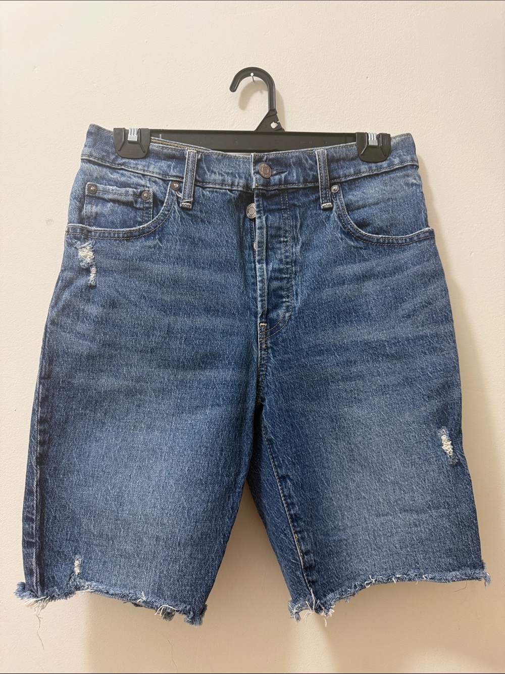 GAP Men's Medium Blue Denim Jean Shorts
